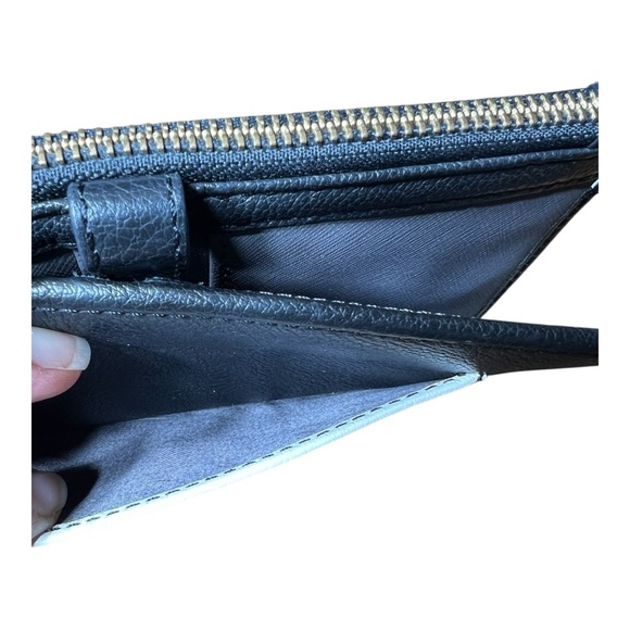 Fossil Keely Tab Black & White Wallet SL7217 - Picture 6 of 6